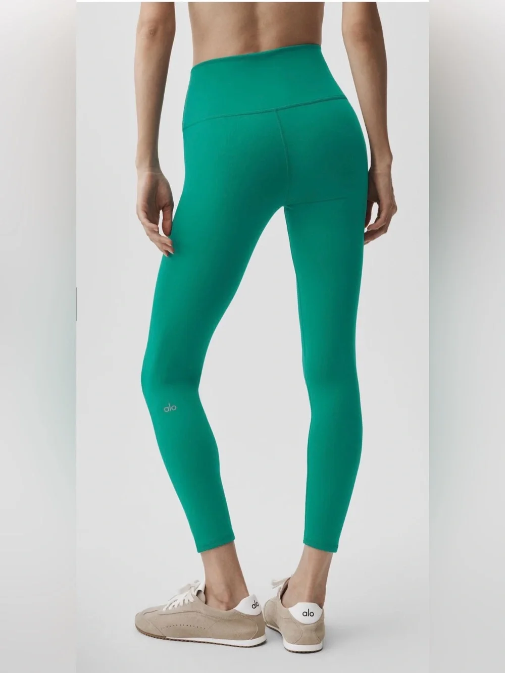 Alo Yoga 7/8 High-Waist Airbrush Legging Emerald Isle